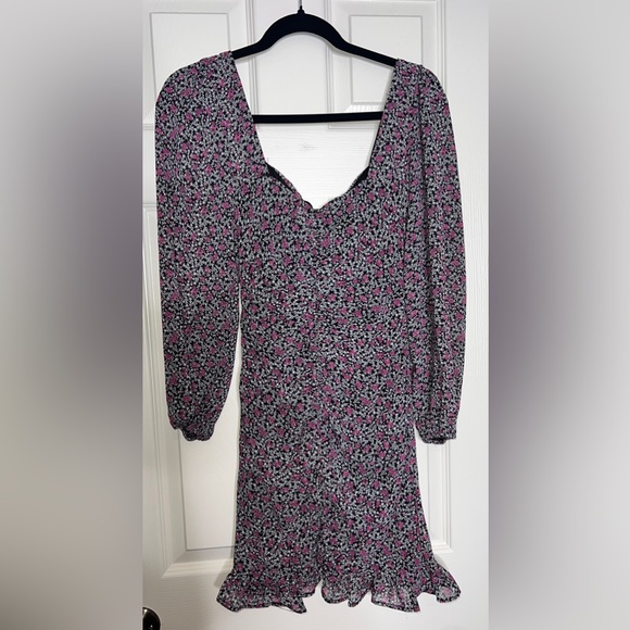 🌸NWT! Revolve Floret Studios Floral Chiffon Dress - Picture 7 of 9